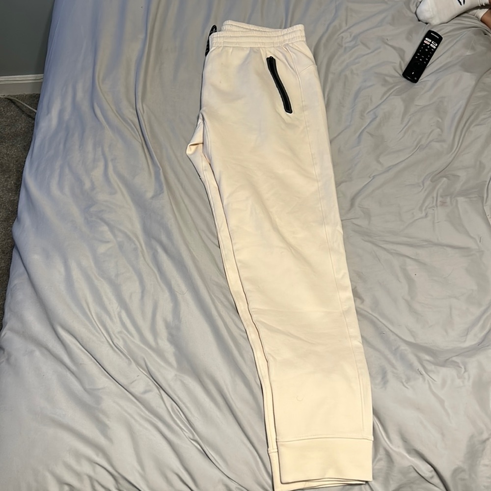 Cream white Old navy joggers Adult Medium